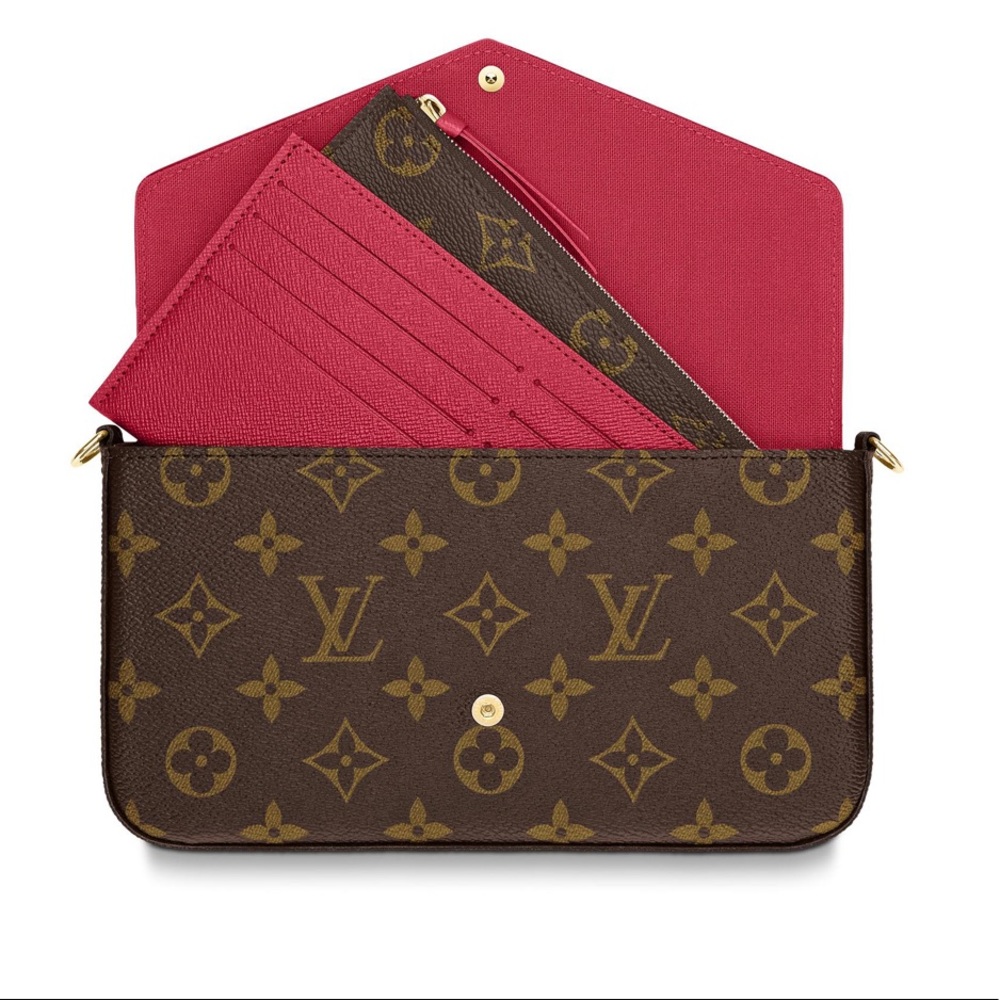 louis vuitton felicie pochette monogram crossbody
